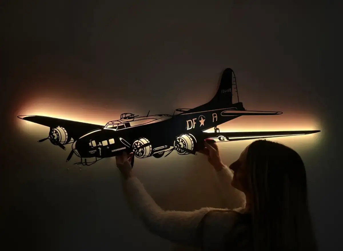 Memphis Belle B-17 wall art