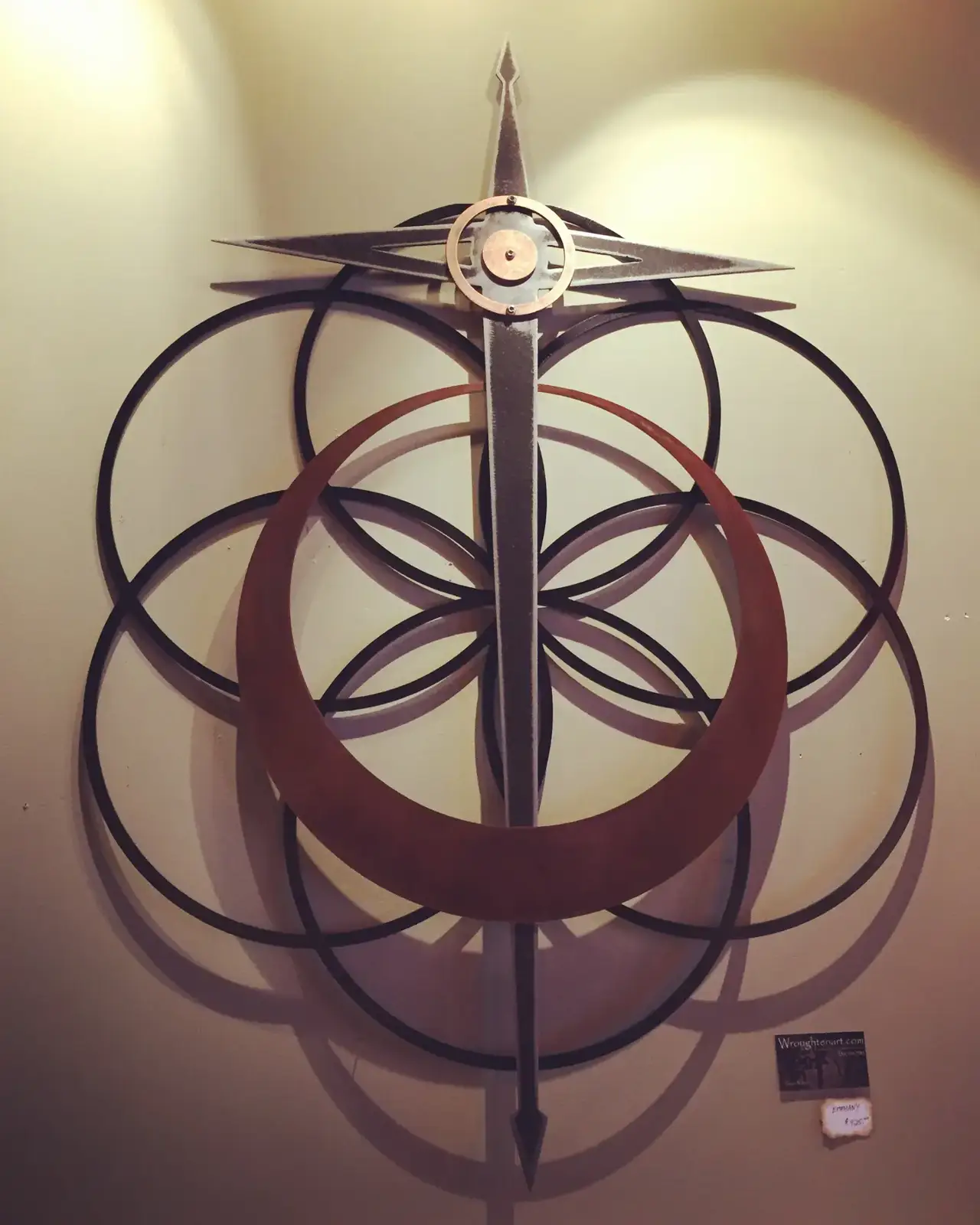 Seed of life sculpture