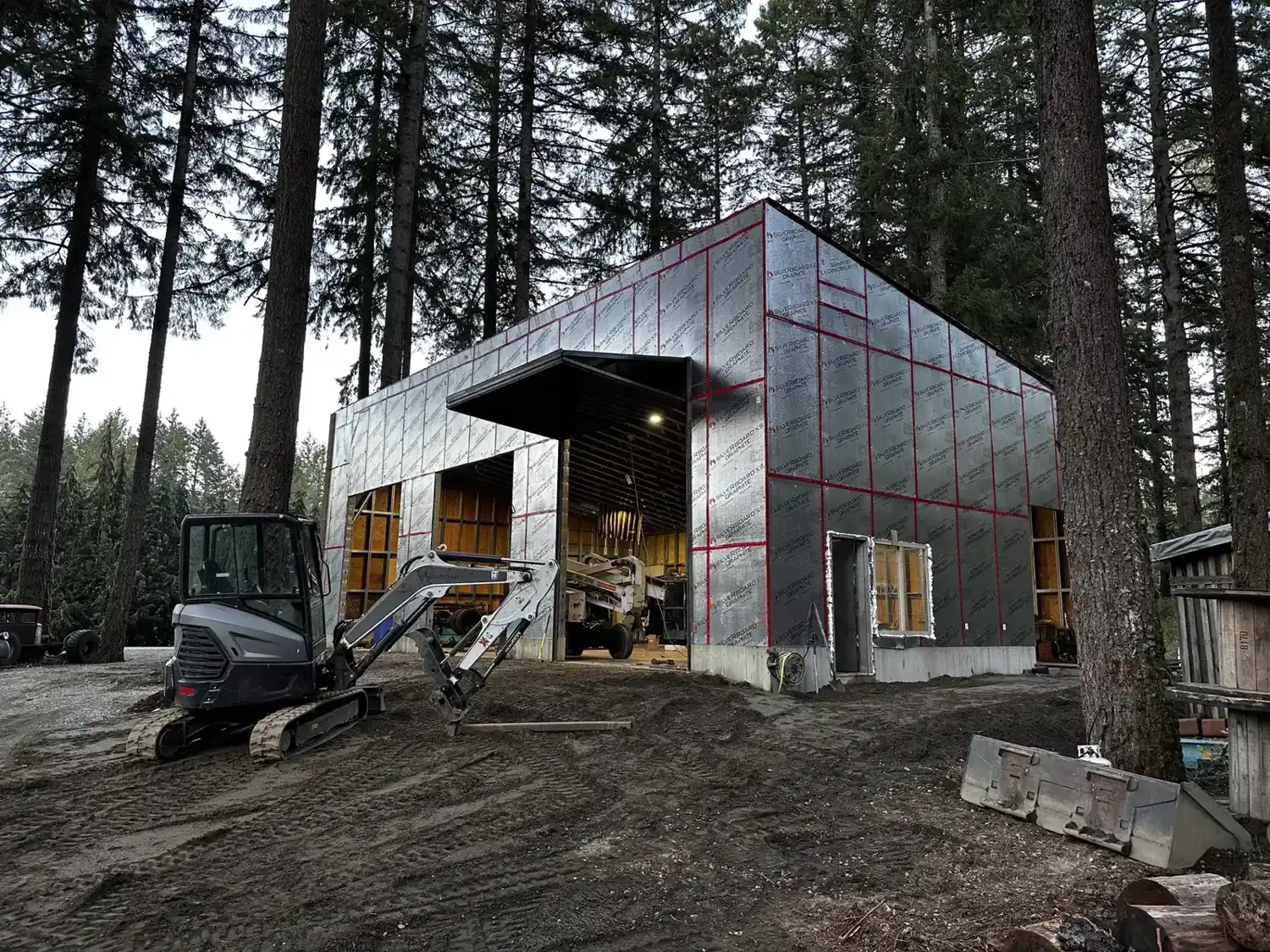 Building the new shop